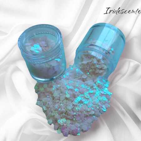 imagem Glitter Flocado Especial - Iridescente