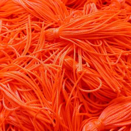 imagem Tassel Laranja Neon 7cm 