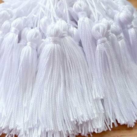 imagem Tassel Branco 7cm