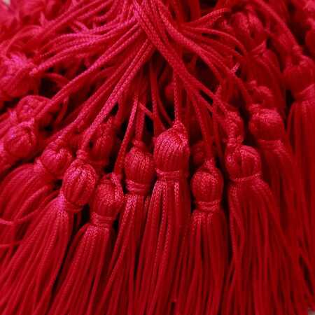 imagem Tassel Vermelho 7cm