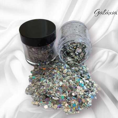 imagem Glitter Flocado Especial – Galáxia